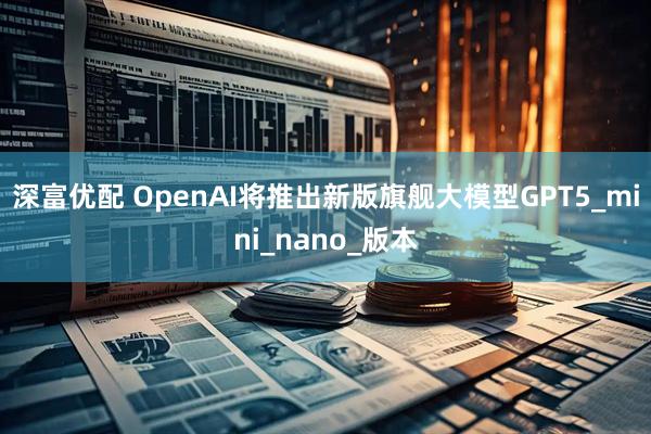 深富优配 OpenAI将推出新版旗舰大模型GPT5_mini_nano_版本